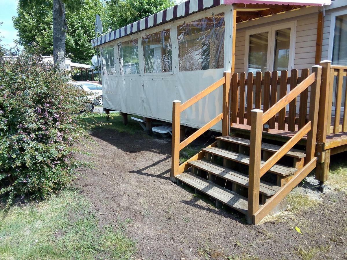 Mobile Home Ht De Gamme Climatise Dans Le Camping **** De La Reserve Gastes Zewnętrze zdjęcie